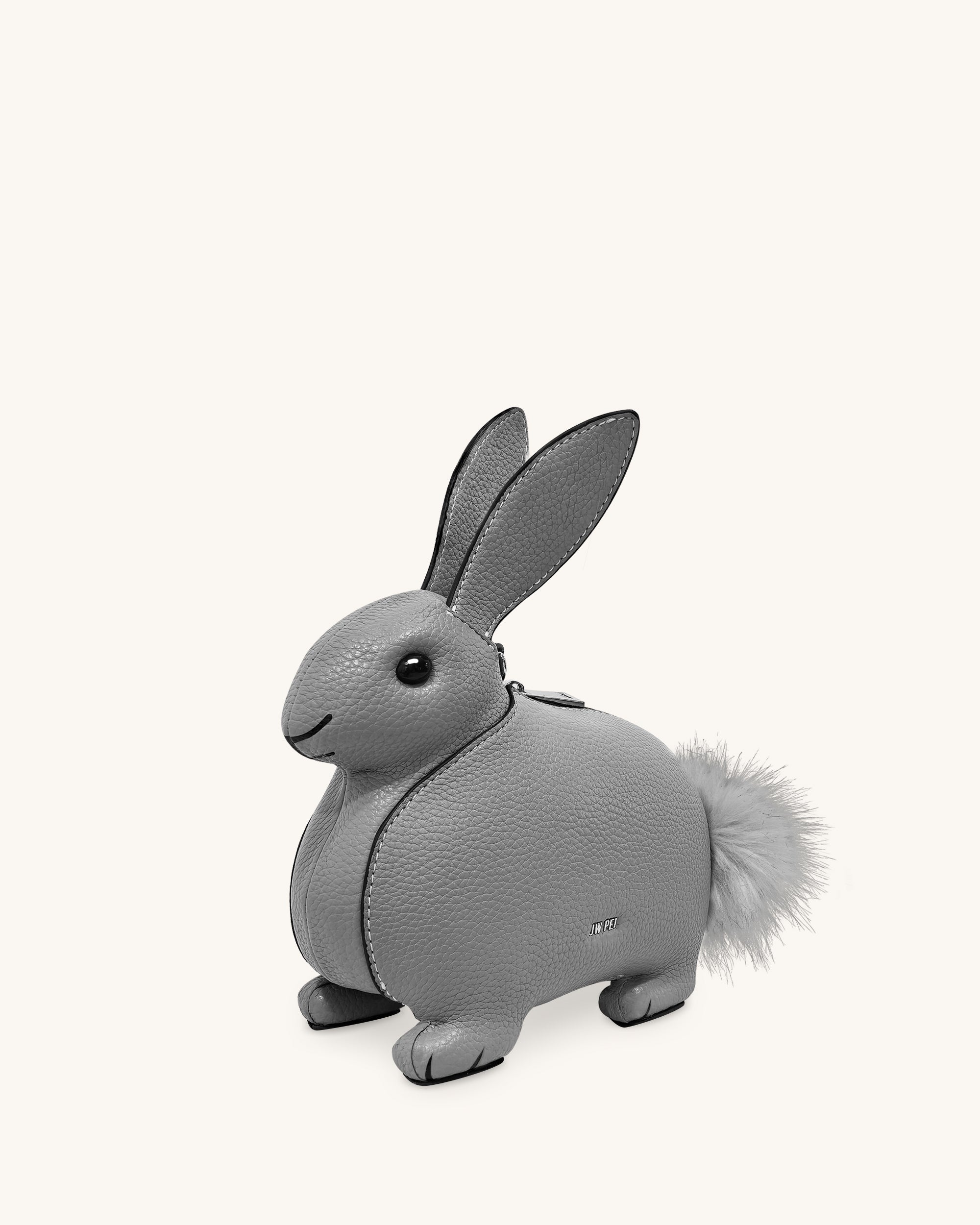 Alena Bunny Crossbody Bag - Grey - Image 2
