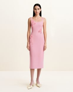 Alternative view of Garden Grace Sheath Dress - Pink