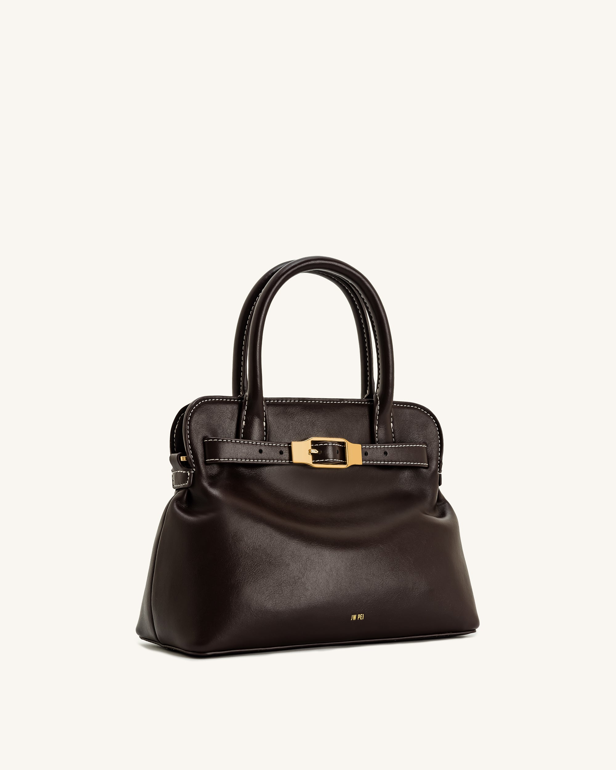 Mia Tote Bag - Dark Brown - Image 2