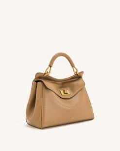 Alternative view of Lucia Classic Top Handbag - Brown