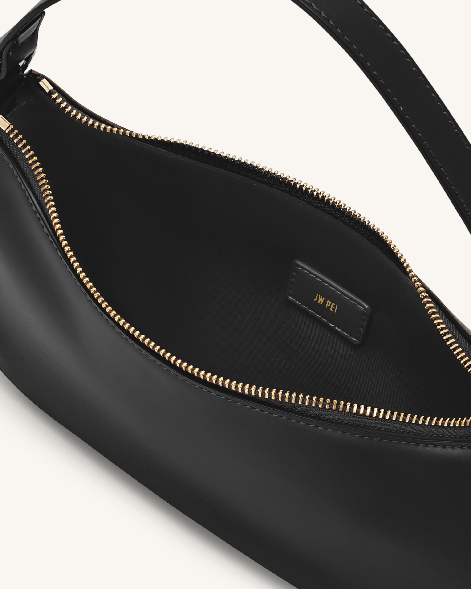 Lily Shoulder Bag - Black - Image 5