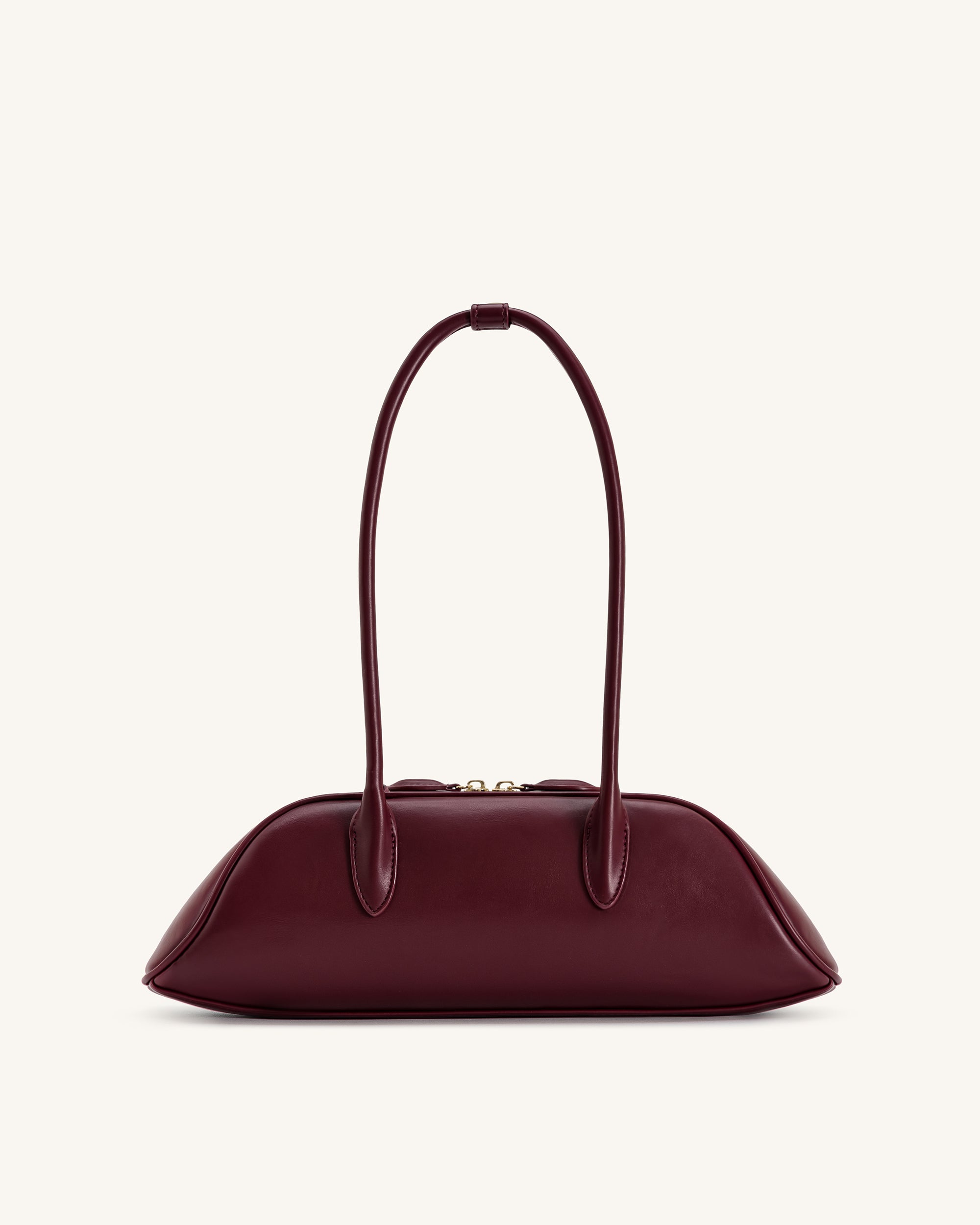Zora Shoulder Bag - Deep Claret - Image 3