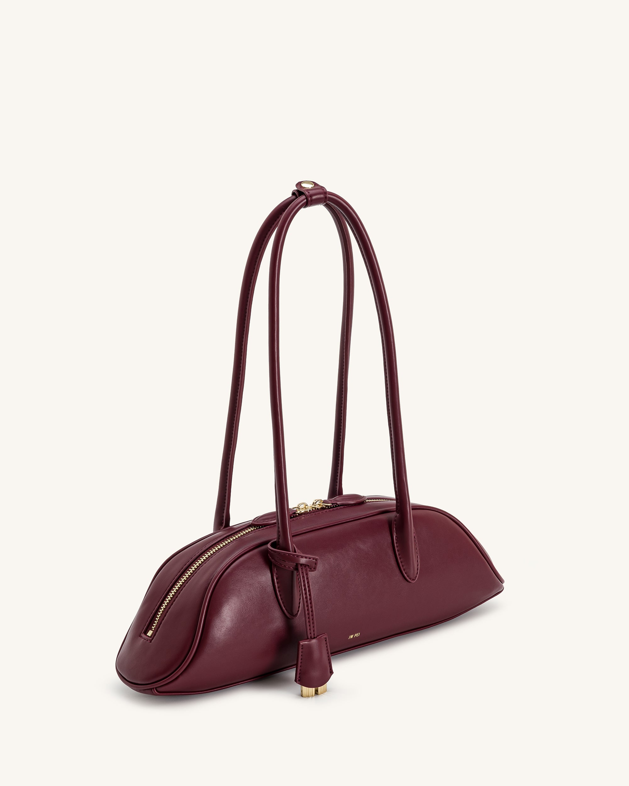 Zora Shoulder Bag - Deep Claret - Image 2