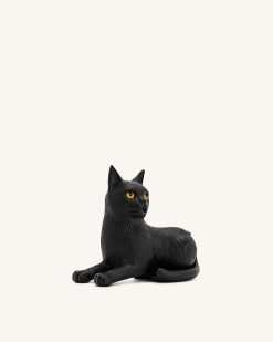Alternative view of Hedy Black Cat Clutch - Black
