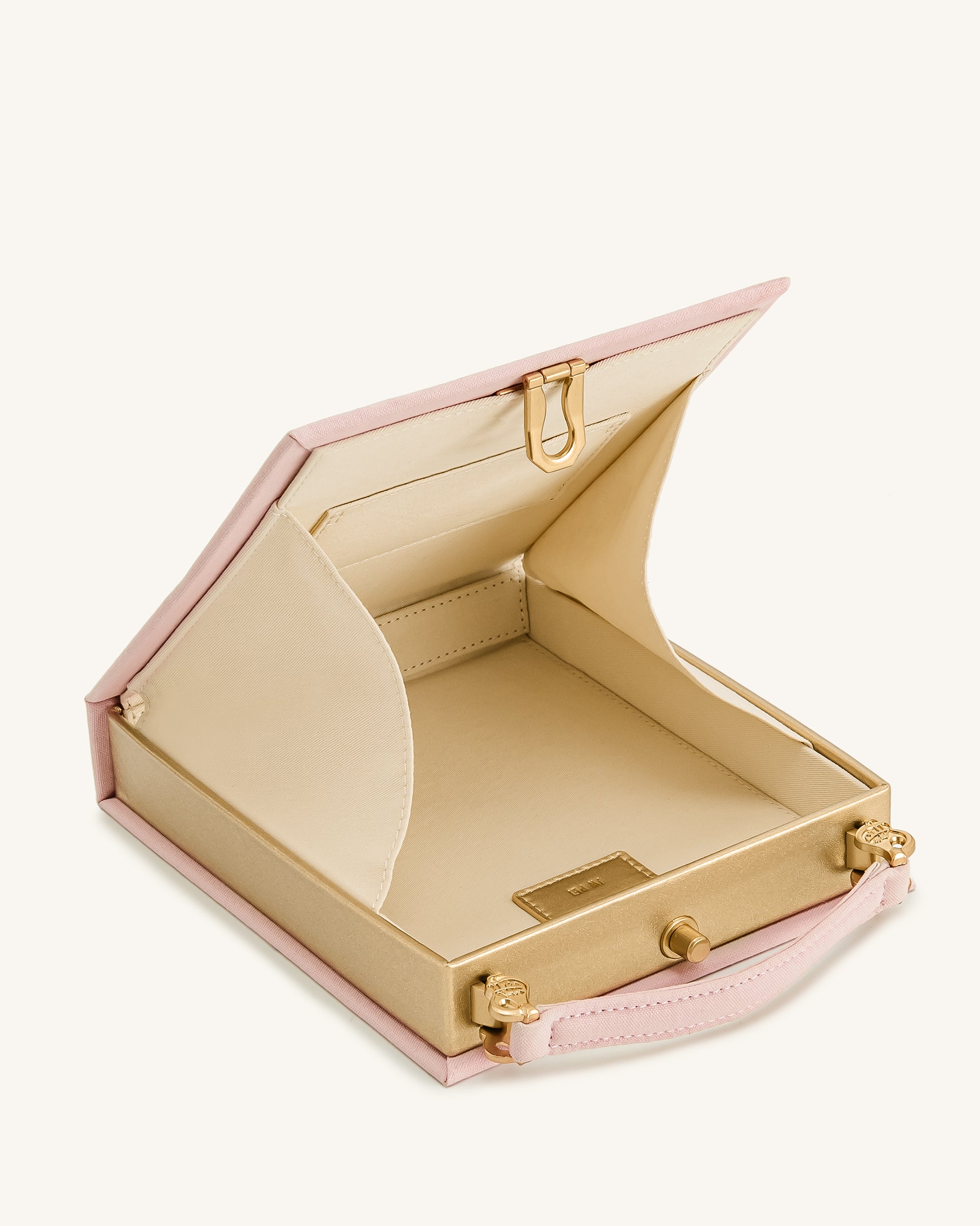 Taya Orchid Motif Book Shape Clutch Bag - Pink - Image 4