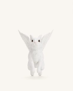 Alternative view of Flying Bunny Shaped Bag - White