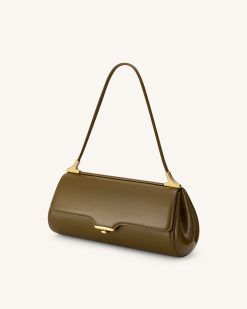 Alternative view of Eloise Shoulder Bag - Olive Green