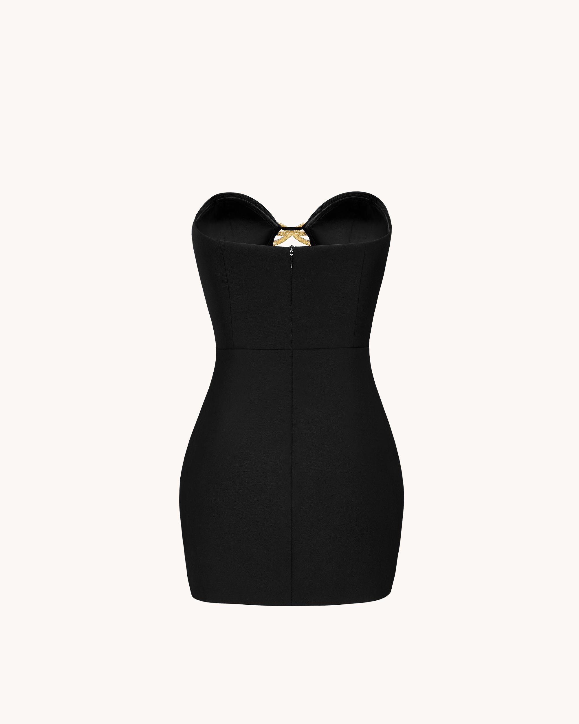 Samantha Cutout Mini Dress - Black - Image 4