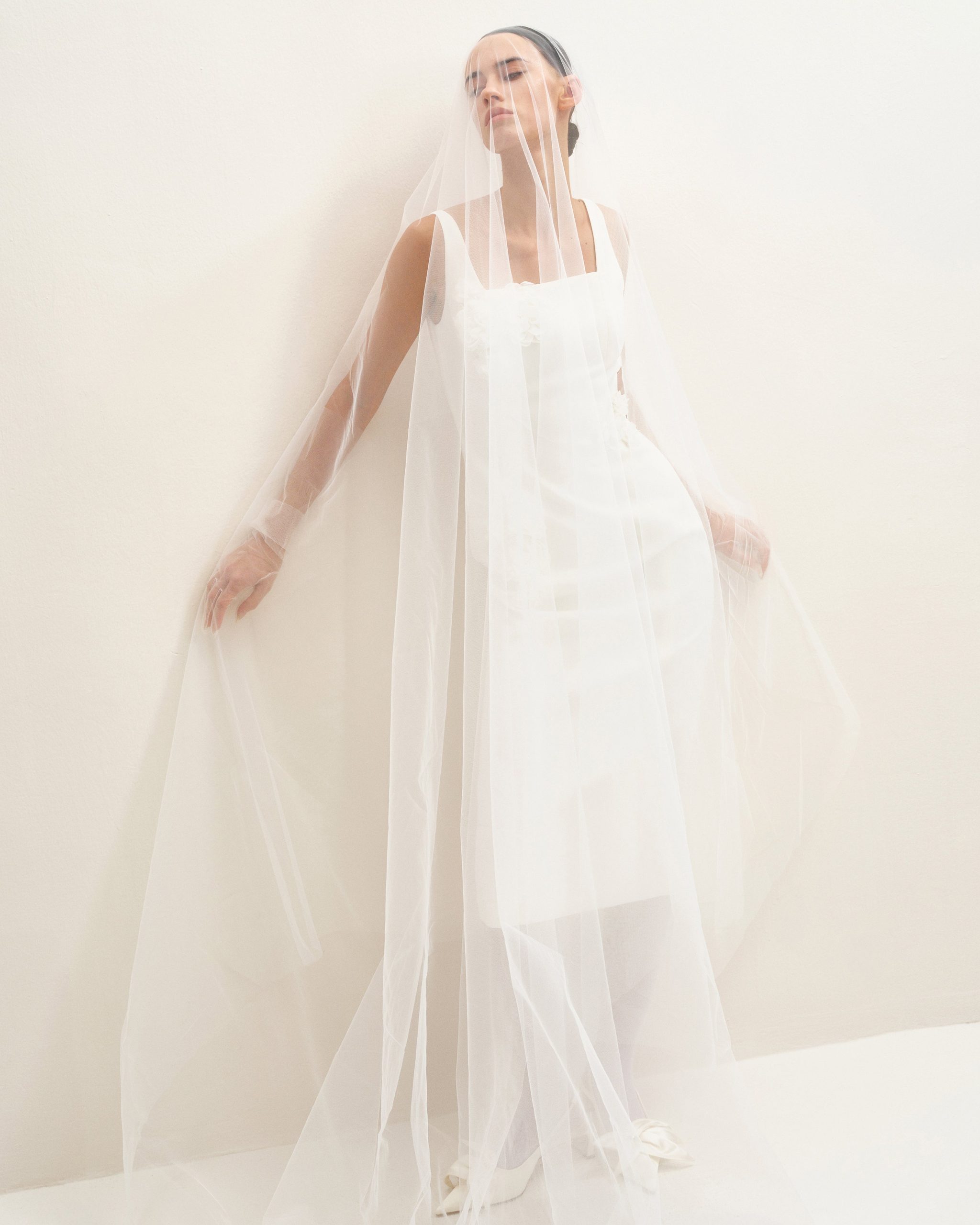 Garden Grace Sheath Dress - White - Image 3