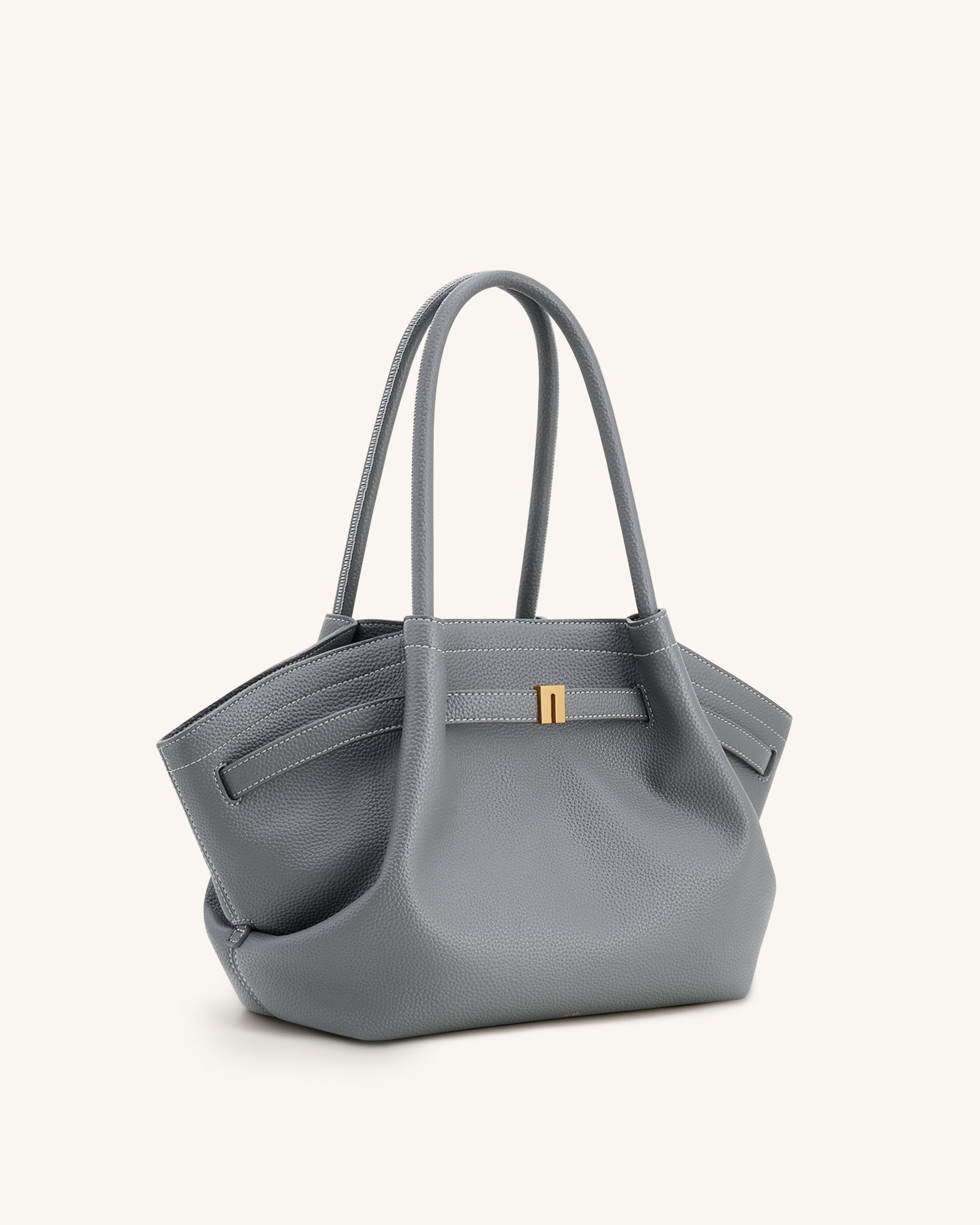 Hana Medium Tote Bag - Slate Gray - Image 3