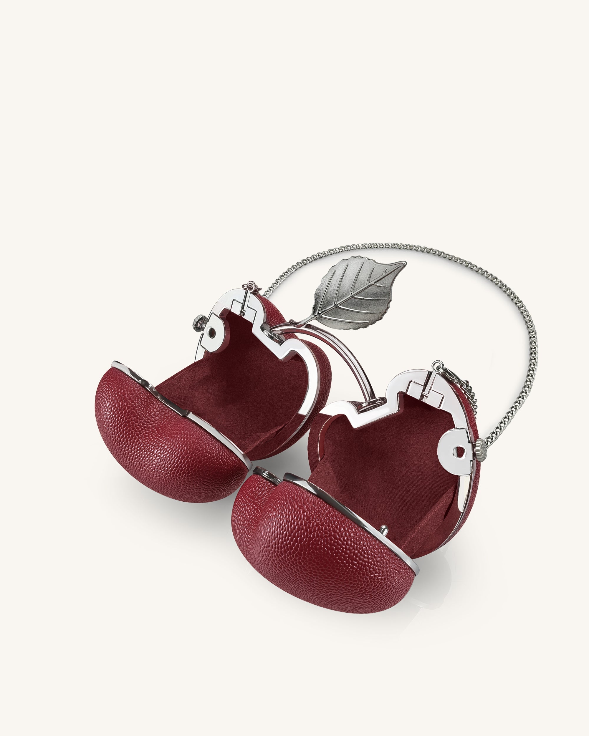Aureline Cherry Shaped Clutch - Red - Image 4