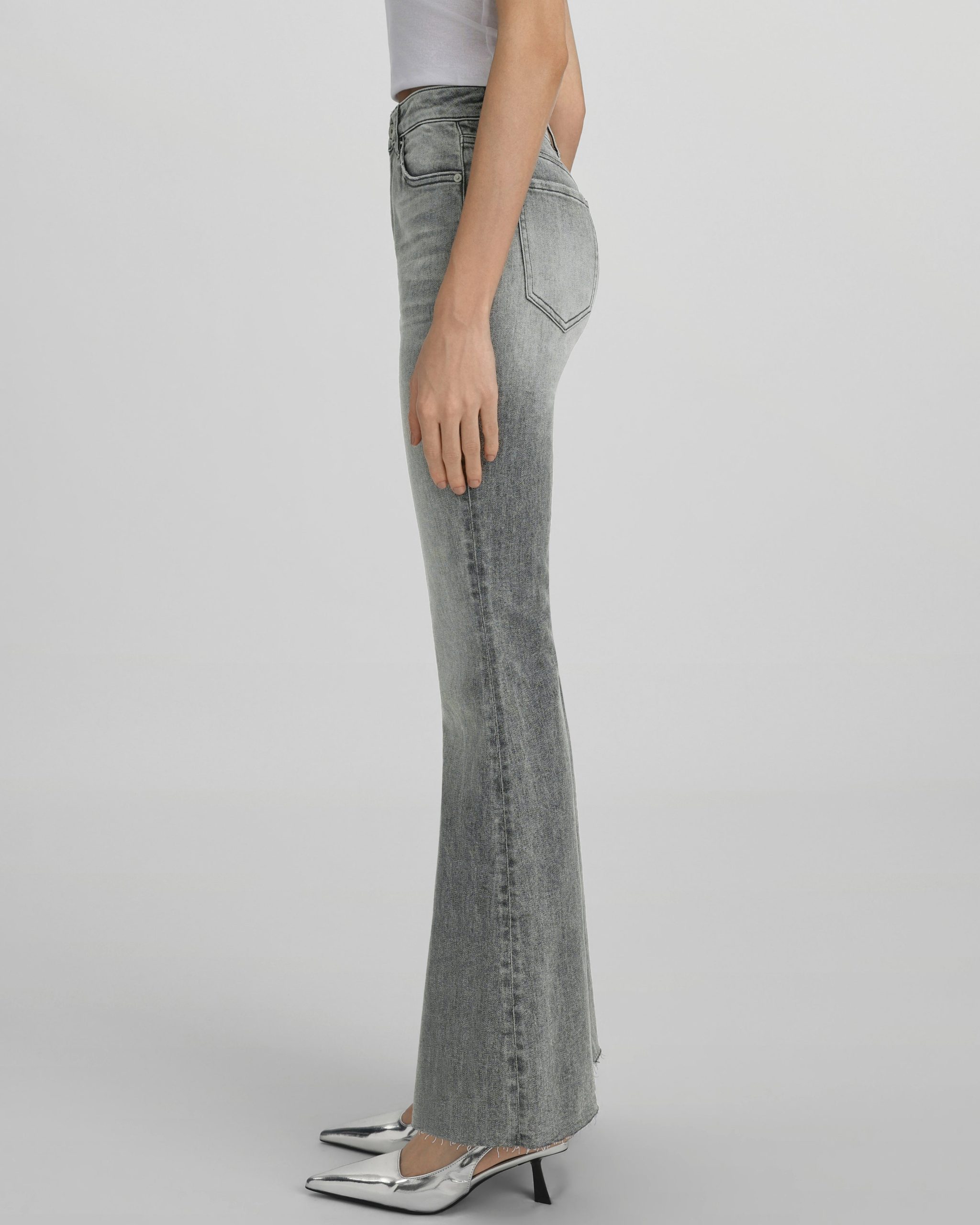 The Boogie Child Fray Jeans - Smoke and Mirrors - Image 3