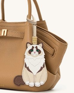 Alternative view of Ragdoll Cat Bag Charm - Beige