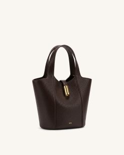 Alternative view of Bella Bucket Bag - Dark Brown