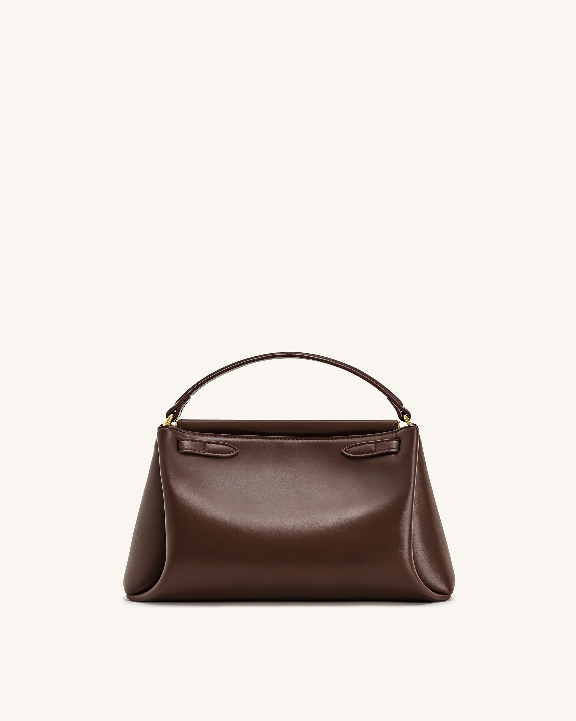 Carmen Top Handle Bag - Reddish Brown - Image 4
