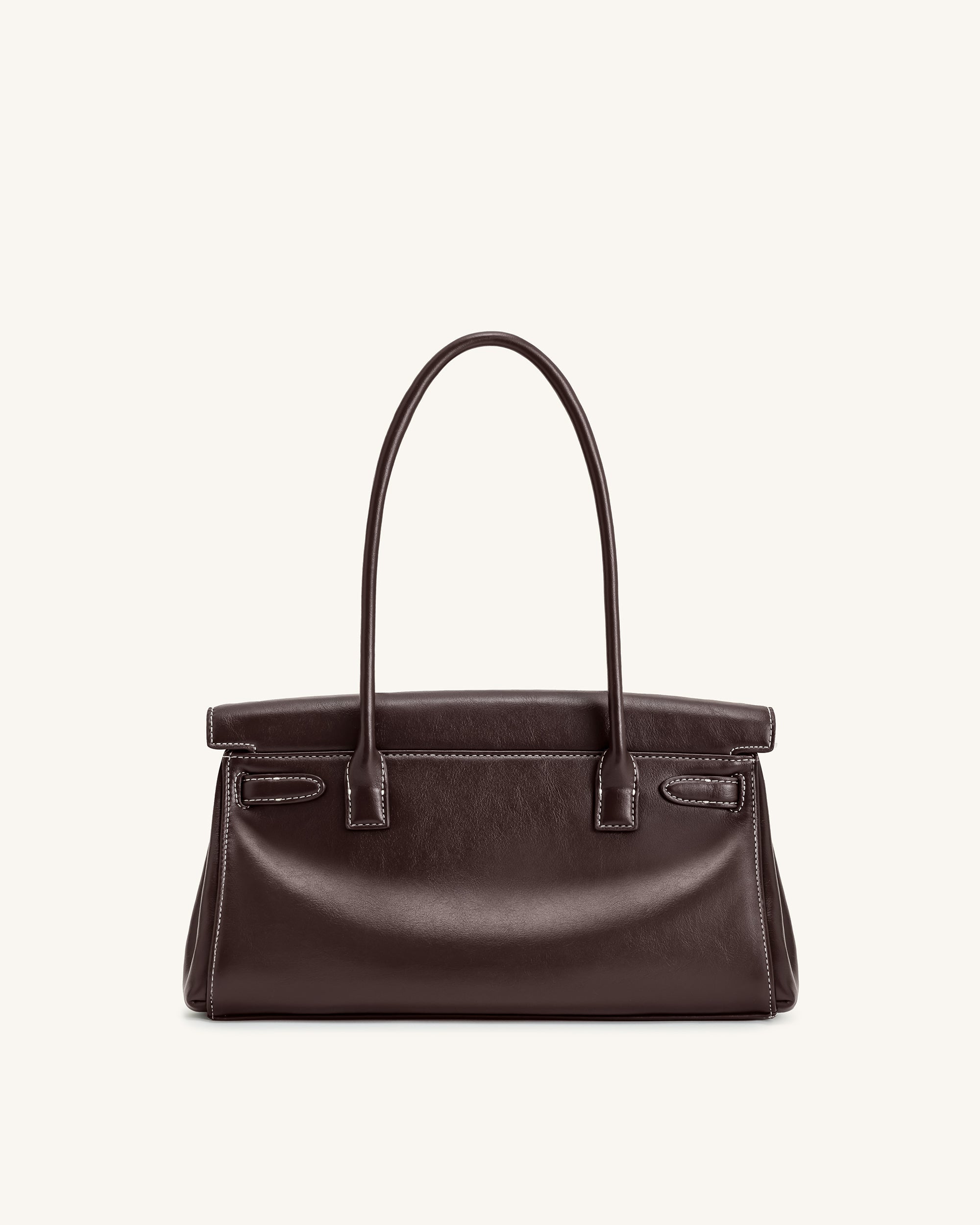 Yara Shoulder Bag - Dark Brown - Image 4