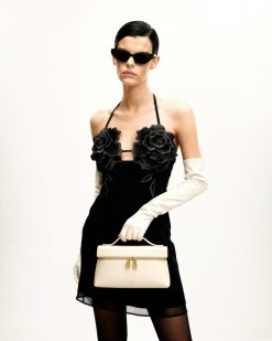 Alternative view of Thea Top Handle Bag - White