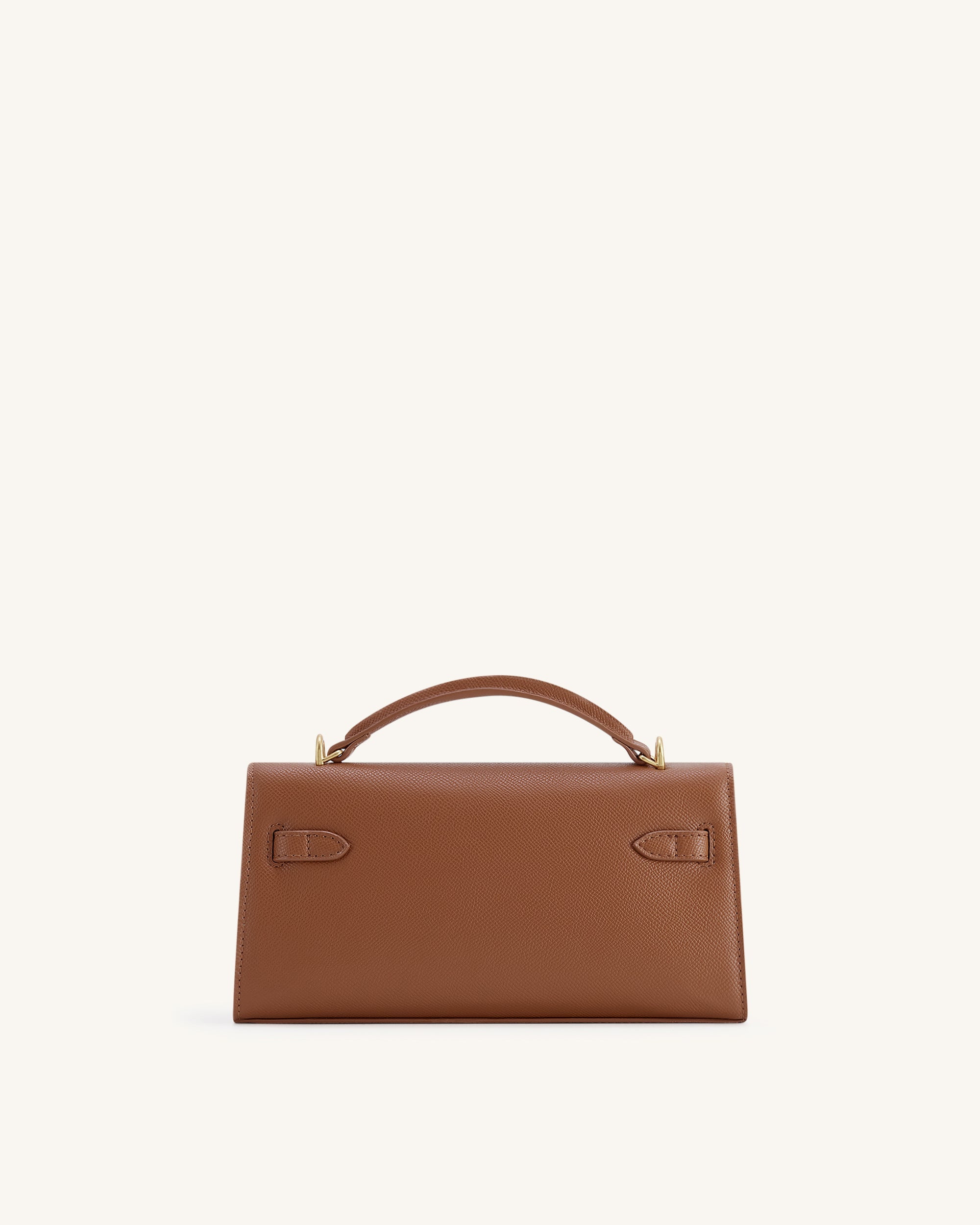 Noor Top Handle Bag - Brown - Image 4