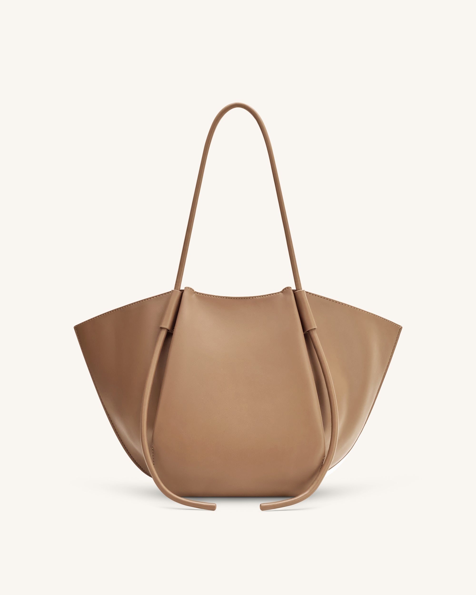 Nala Wide Tote Bag - Clay Brown - Image 3