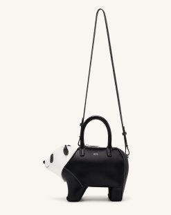Alternative view of Adeline Panda Handbag - Black