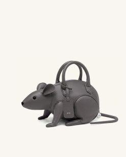 Alternative view of Mia Mouse Top Handle Bag - Gray