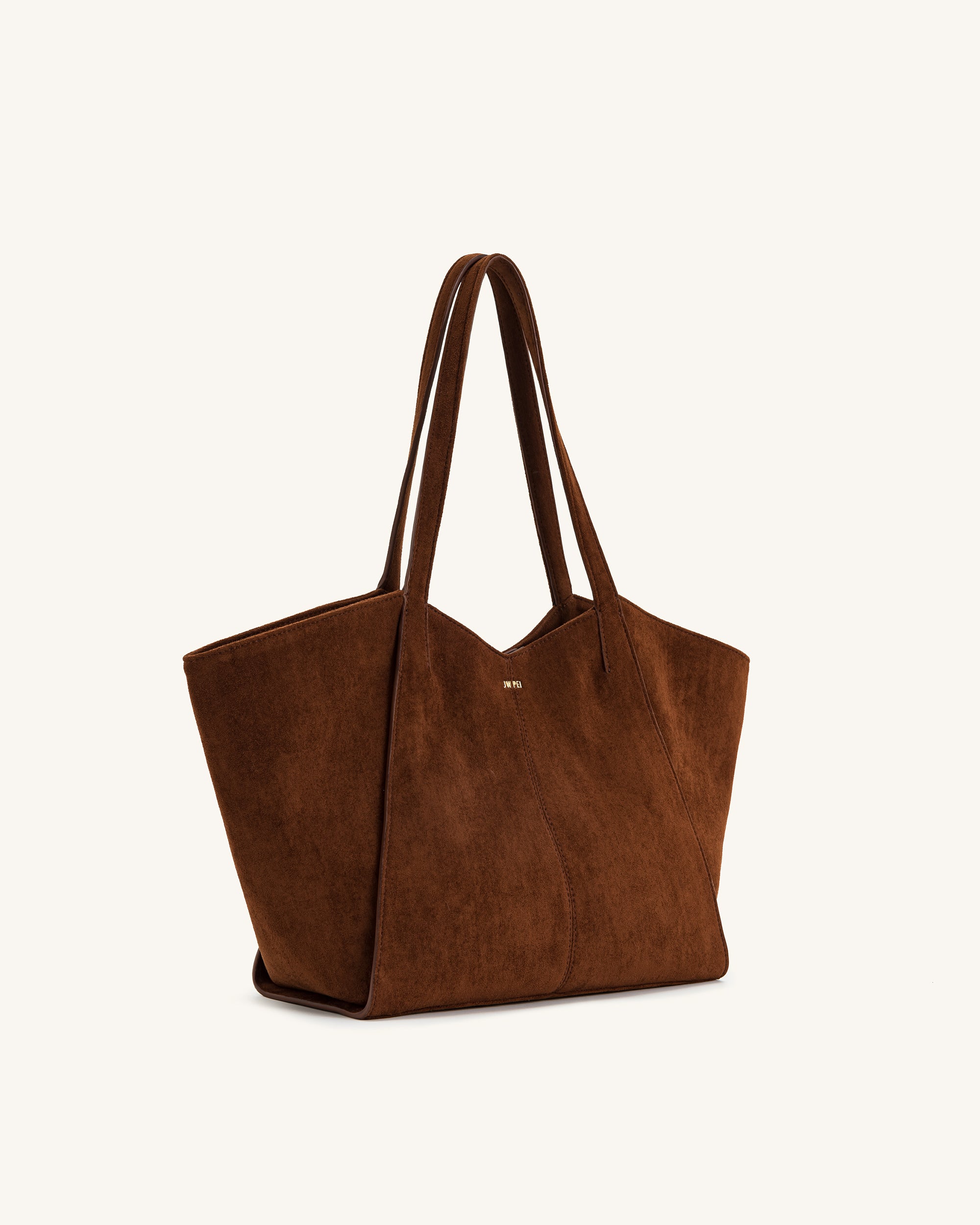 Kiana Large Capacity Tote Bag - Dark Brown - Image 3
