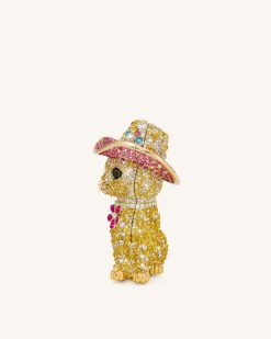 Alternative view of Glamorous Cat Clutch - Multicolor Gold