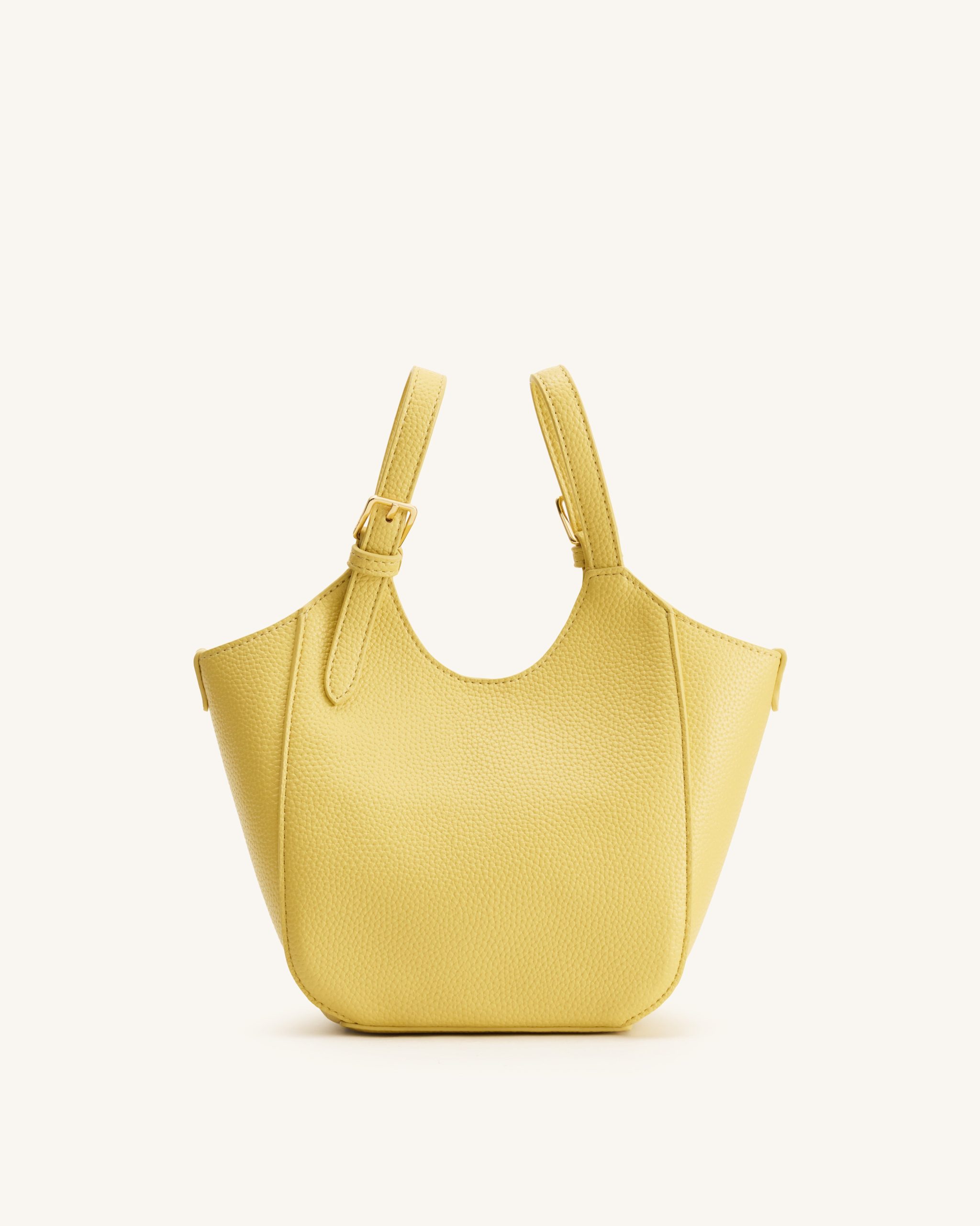 Ines Padlock Tote Bag - Yellow - Image 6