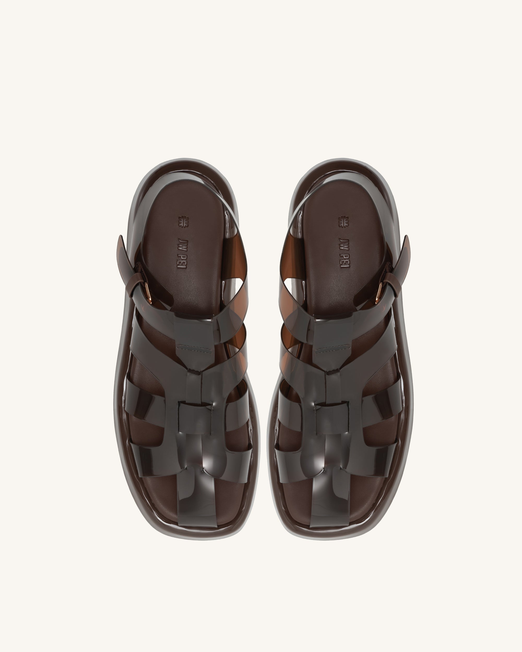 Piper Platform Sandal - Coffee - Image 3