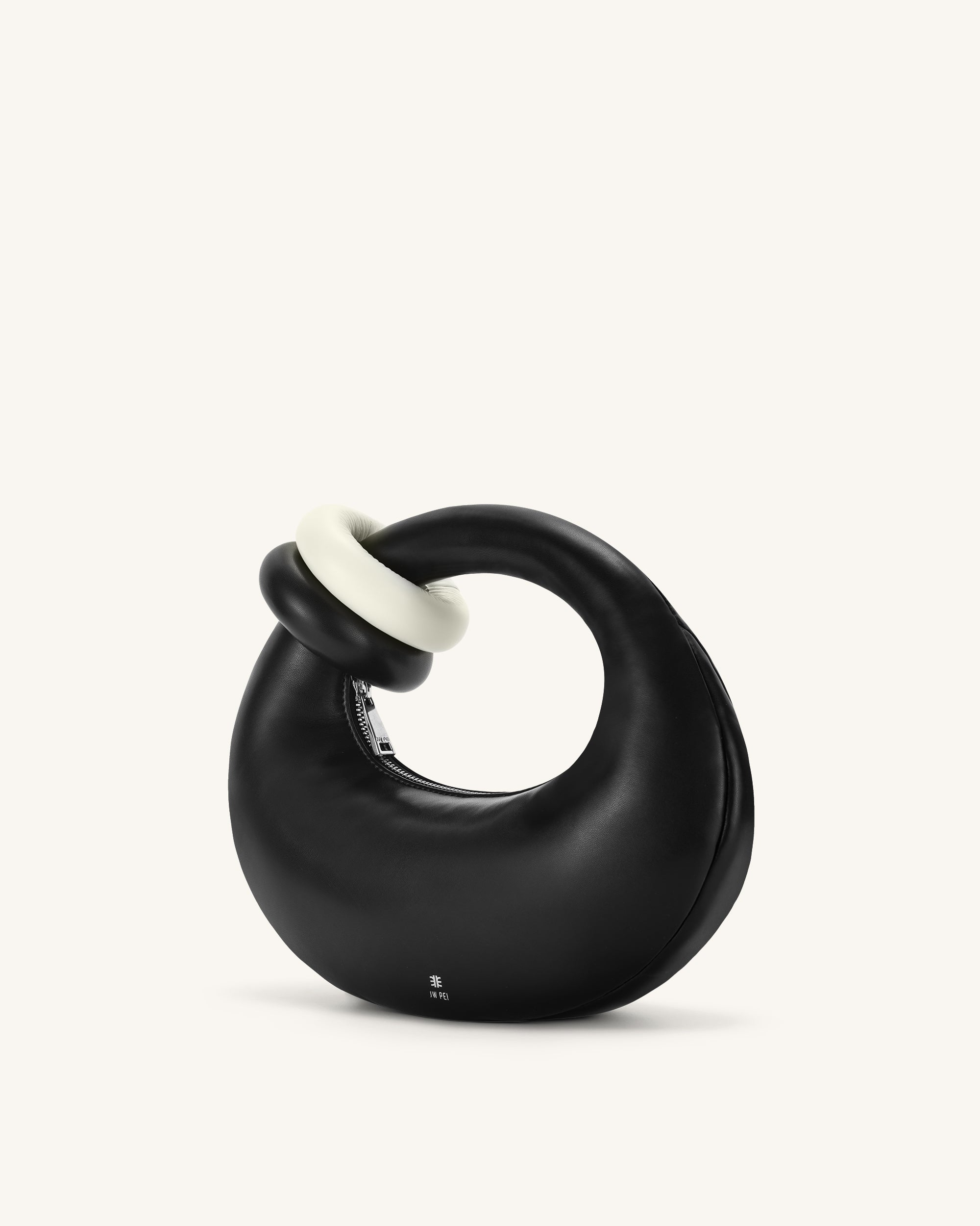 Abacus Top Handle Bag - Black - Image 2