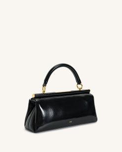 Alternative view of Danna Top Handle Bag - Black
