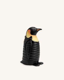 Pia Penguin Crossbody Bag - Deep Black