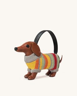 Alternative view of Addison Dachshund Handbag - Multicolor